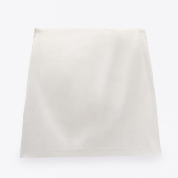 NWT Zara High-Waist Jeweled Buckled Mini Skirt, Size S - Picture 12 of 14